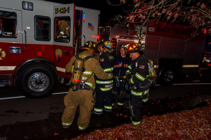 Working House Fire November 16, 2016 Montauk Highway & Brookfield Avenue